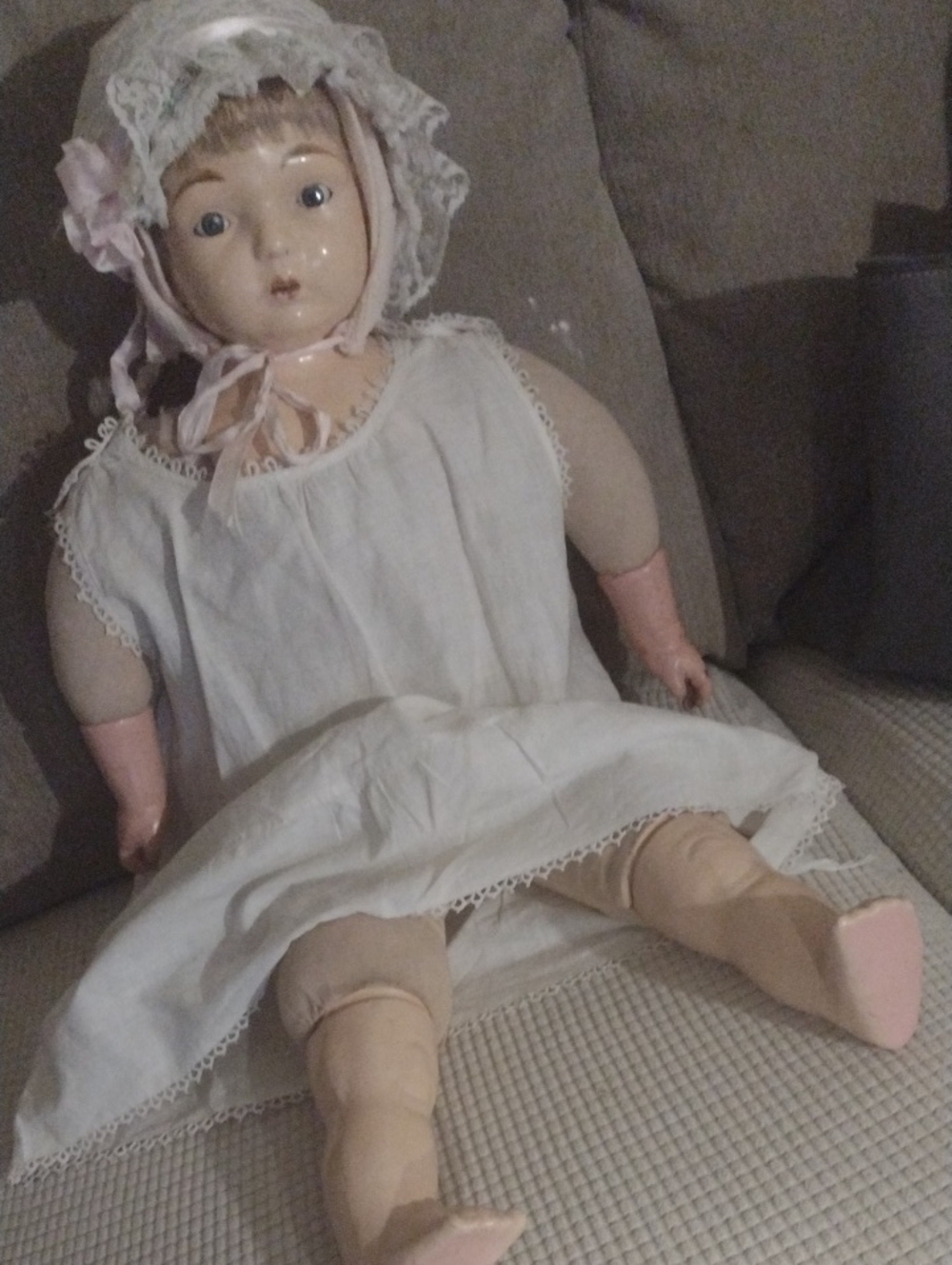German Antique Doll, Very Old $60